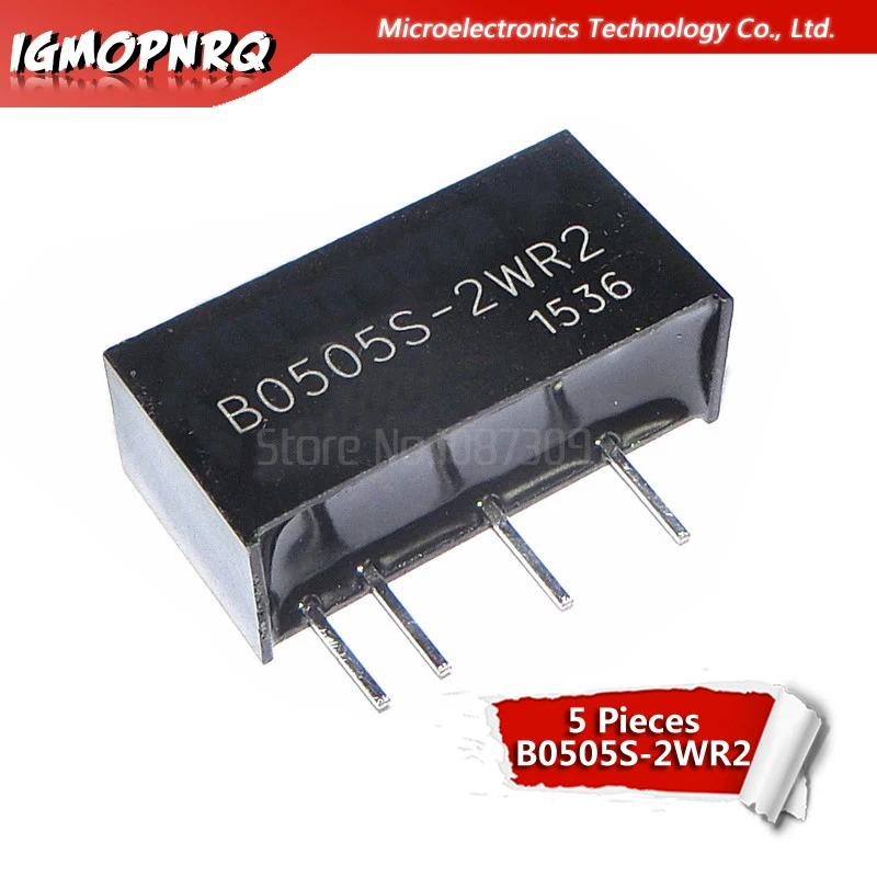 5 шт. Новинка Φ DIP 4 B0505S 2W 2W|Интегральные схемы| |