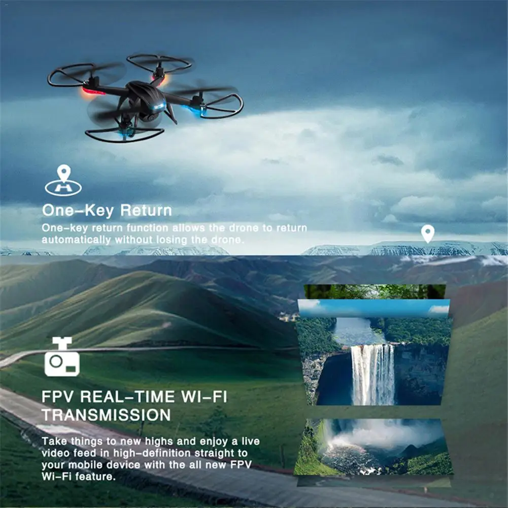 В продаже Global Drone 007-3 Пульт дистанционного управления летательный аппарат ударопрочный аэрофотосъемка дроны детский Квадрокоптер