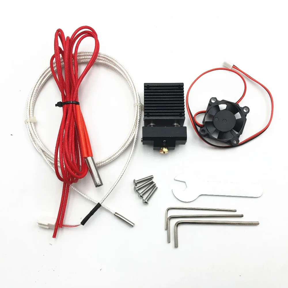 

1pcs Cyclops+ Dual Extrusion+ hotend kit 1.75mm 0.4mm 12/24V 40W