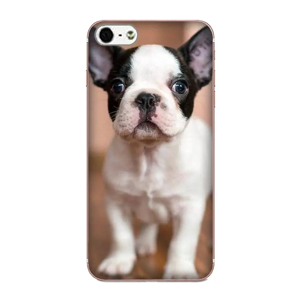 For Galaxy A3 A5 A7 On5 On7 2015 2016 2017 Grand Alpha G850 Core2 Prime S2 I9082 TPU Phone Coque French Bulldog Puppy Soft | Мобильные