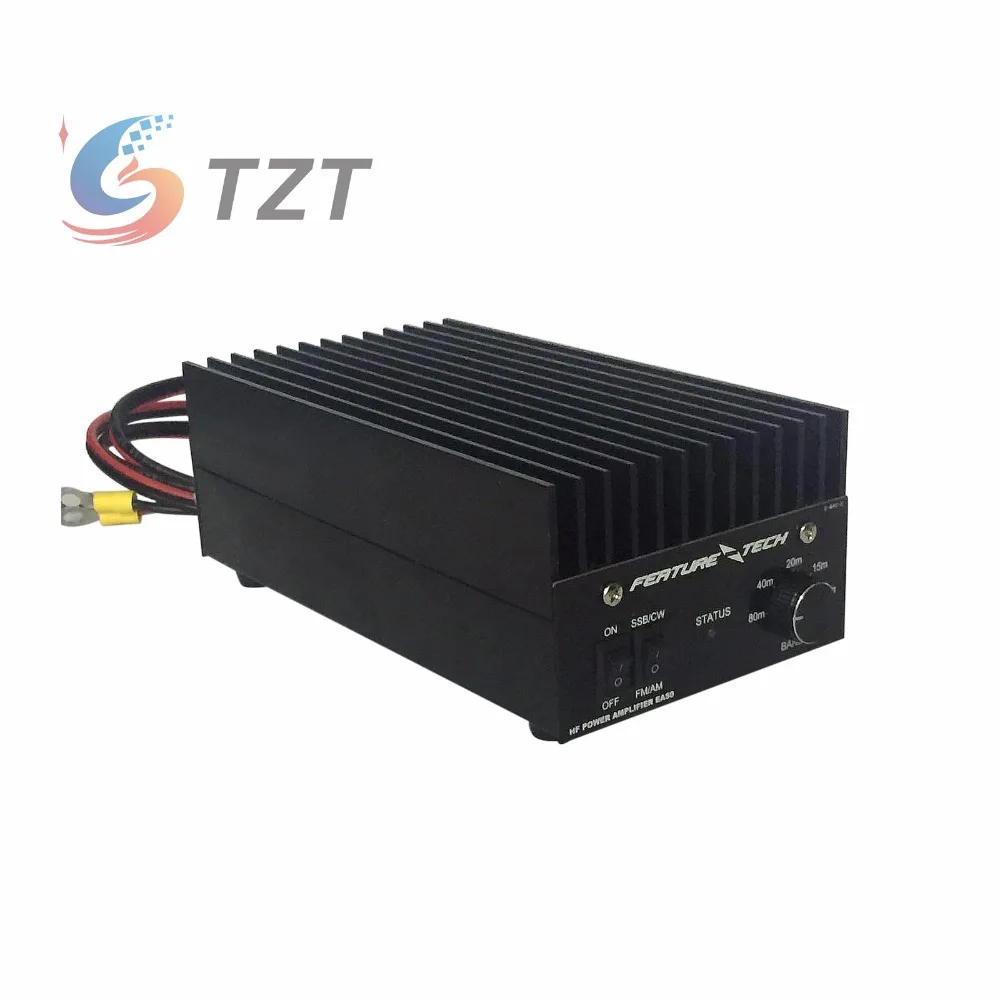TZT 40W 1,5 MHz-30MHz коротковолновый широкополосный линейный усилитель мощности Ham радио усилитель мощности HF усилитель мощности для FT817 IC703 HAM Радио QRP