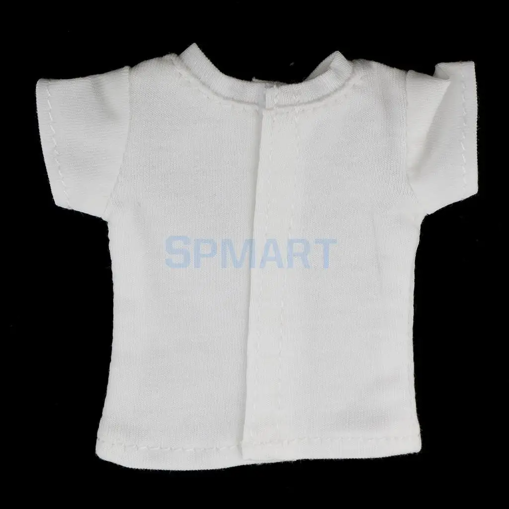 Симпатичная Модная хлопковая кукольная Футболка с принтом кота/кролика/вешалки