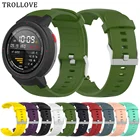 Мягкий силиконовый спортивный ремешок для Xiaomi Huami Amazfit Verge 3, резиновый ремешок для часов, ремешок для Huami Amazfit Verge, аксессуары для часов