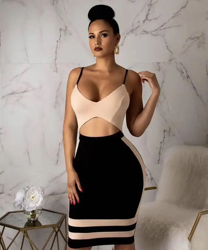 Высокое качество Для женщин сексуальное платье на одно плечо Бандажное голубого