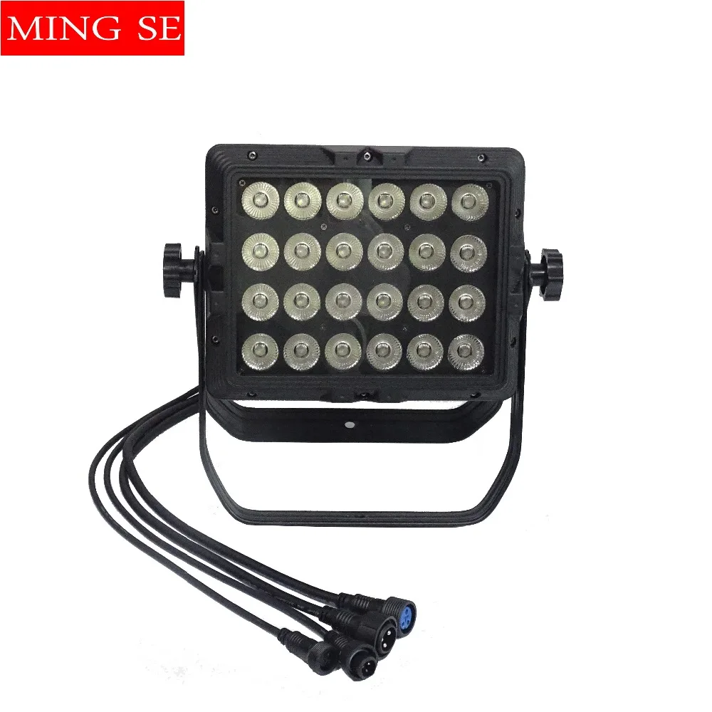 IP65 водонепроницаемый настенный светильник 24x18 w RGBWA УФ 6in1/RGBW 4in1/RGBWA 5in1 напольный непромокаемые свет этапа площадь номинальной света