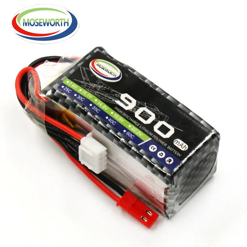 2 шт. аккумулятор Lipo 3S 11 1 В 900 мАч 35C для радиоуправляемого вертолета квадрокоптера