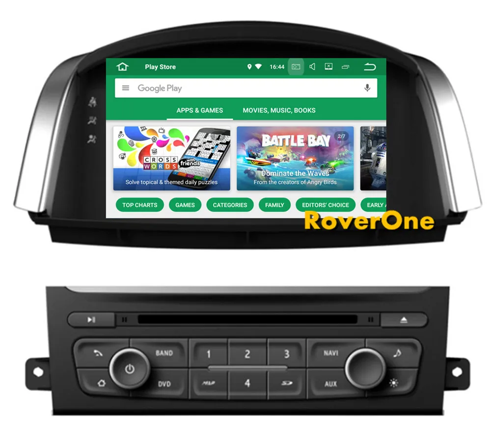 RoverOne S200 Android 8,0 автомобильный мультимедийный плеер для Renault Koleos для samsung QM5 Авторадио DVD Радио Стерео навигация