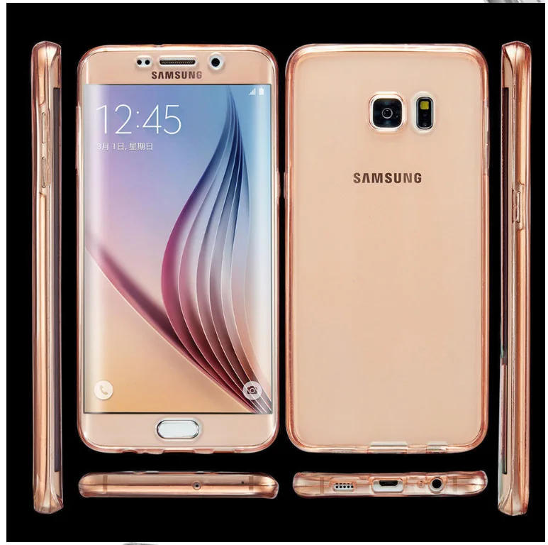 Мягкий прозрачный чехол для телефона samsung Galaxy S10Lite S8 S9 A5 A6 A8Plus 2018 A3 A7 J3 J5 J7 2016 2017 Note4 5