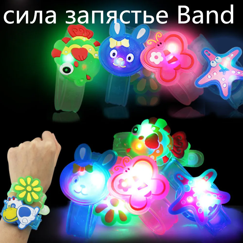 Новинка 2019 рождественский подарок для детей светящиеся игрушки на запястье