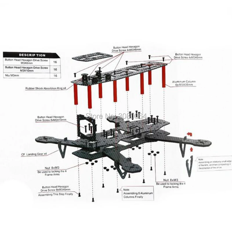 quad Рамки чистого углерода Волокна квадракоптер Quadcopter комплект QAV250 квадракоптеры Drone frame Мини 250 FPV-системы RC Стекло Волокна Quadcopter комплект Flysky Для ZMR250