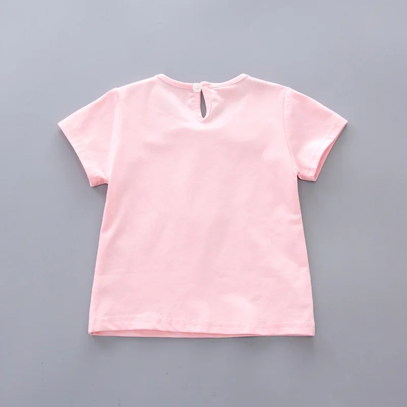 Летний костюм в стиле преппи с коротким рукавом и отложным воротником футболка