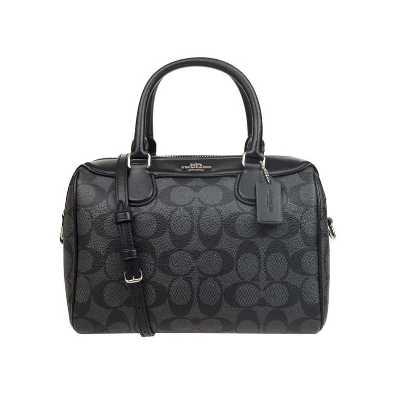COACH MINI BENNETT ранец из фирменного холста F32203/F39962/F38133/F66930 - Цвет: BlackgrayF32203SVDK6