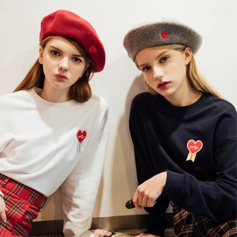 Крутая весенне осенняя Зимняя Шапка бини для художника женщин и девочек берет с