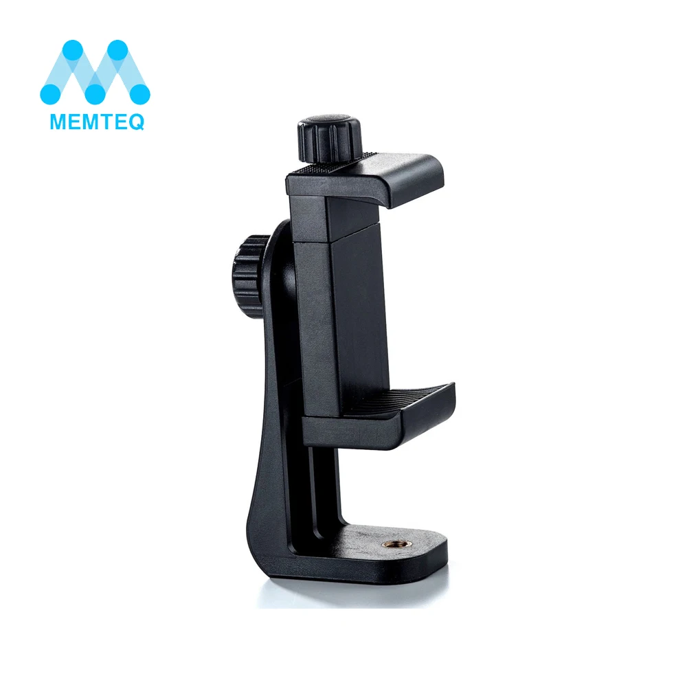 MEMTEQ 360 градусов вращающийся зажим для телефона адаптер штатива сотового
