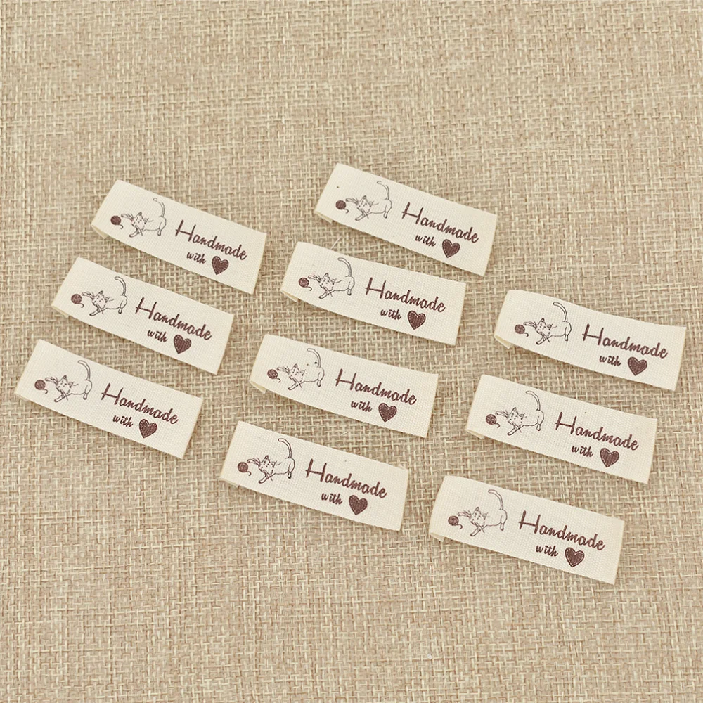 Швейная машина с рисунком кота 200 шт. узор ручной работы надписью Love для шитья