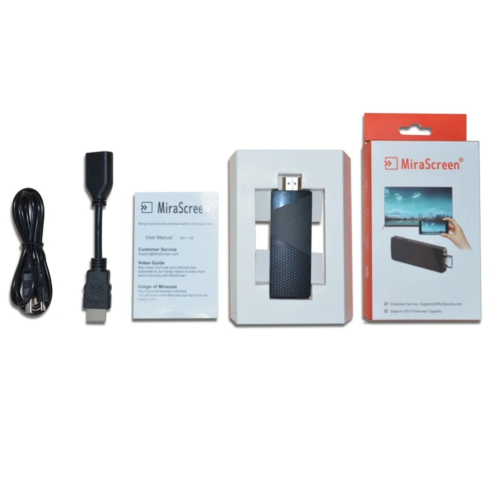 Новое поступление MiraScreen A3 беспроводной ТВ накопитель HDMI донгл 2 4 ГГц WiFi Дисплей