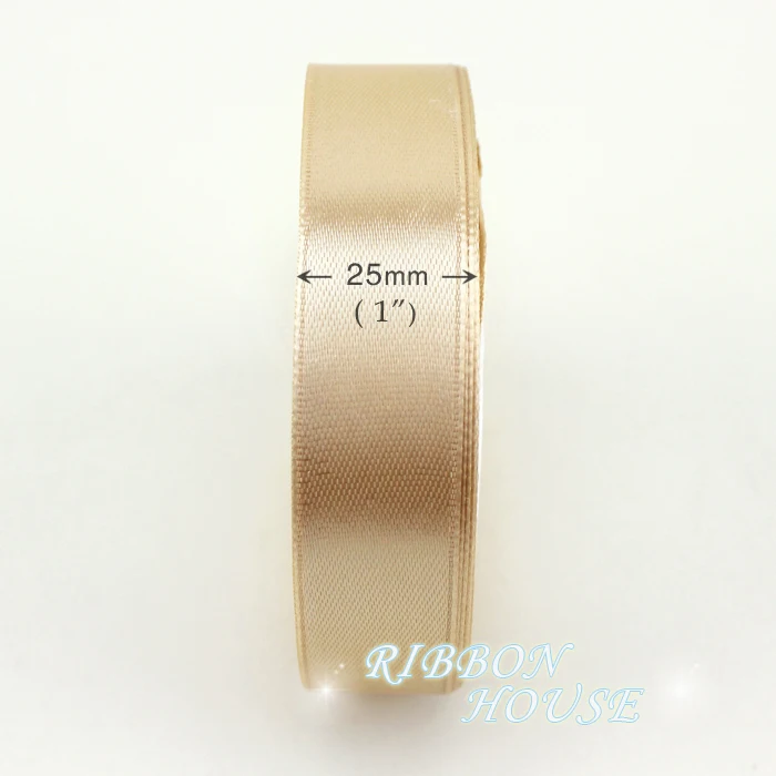 (25 ярдов/рулон) 1 дюйм мм) цвет шампанского|ribbon badge|christmas koreanchristmas hair ribbon |