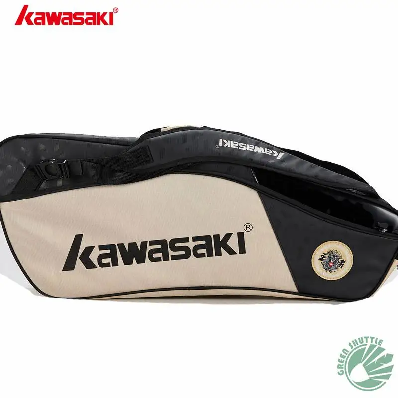 Новинка Kawasaki бадминтон сумка 6 одно плечо рюкзаки сумки для ракетки мужские и женские спортивные KBB-8640 8641 - Цвет: KBB-8640