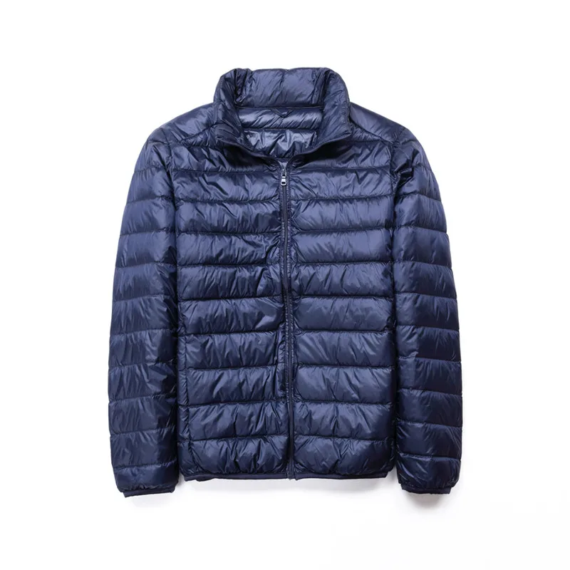 Новый Зимний пуховик 90 белый на утином пуху Сверхлегкий Мужская ветрозащитная