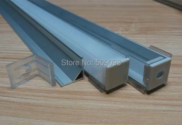 Алюминиевый угловой профиль для ширины до 10 мм 20 м/лот треугольная форма 1616 3528/5050