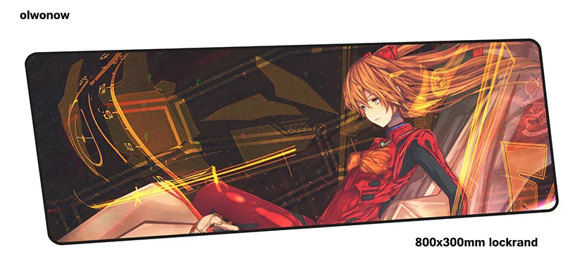 Evangelion Коврик для мыши геймер властный 800x300x3 мм игровой коврик для мыши профессиональные аксессуары для ноутбука ПК эргономичный коврик для мыши - Цвет: design 9