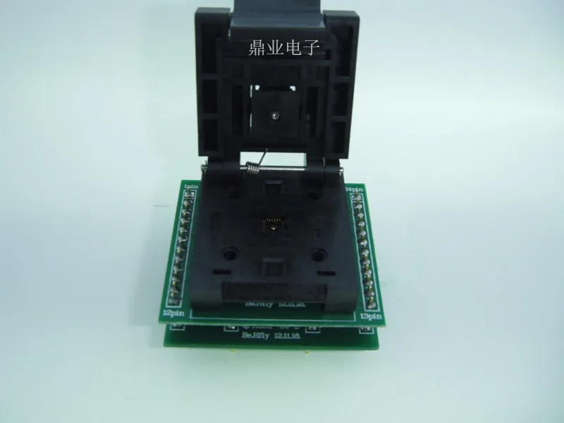 QFN24 QFN-24BT-0.5-01 DFN24 4X4X0.5MM Burn-in Socket gold plating IC testing seat Test test bench |