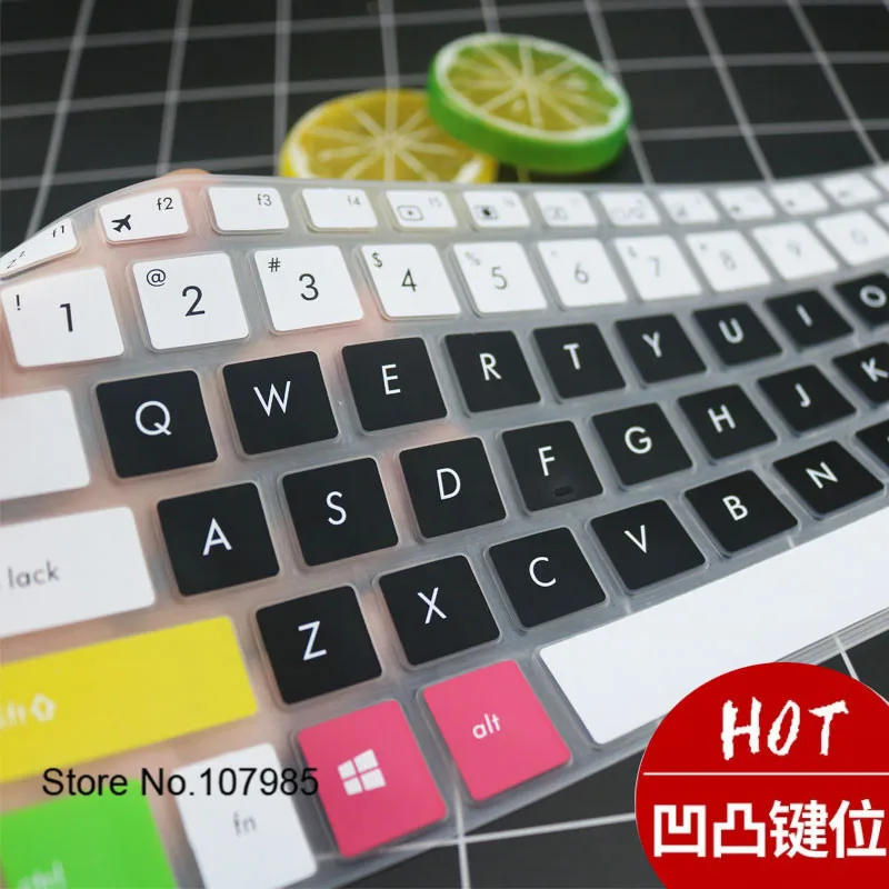 15 15.6 inch New Silicone Keyboard Protector Cover Skin For Asus vivobook S15 Pro K505B K505BP9420 UQ8250 S5100UQ7200 S5100 | Компьютеры и