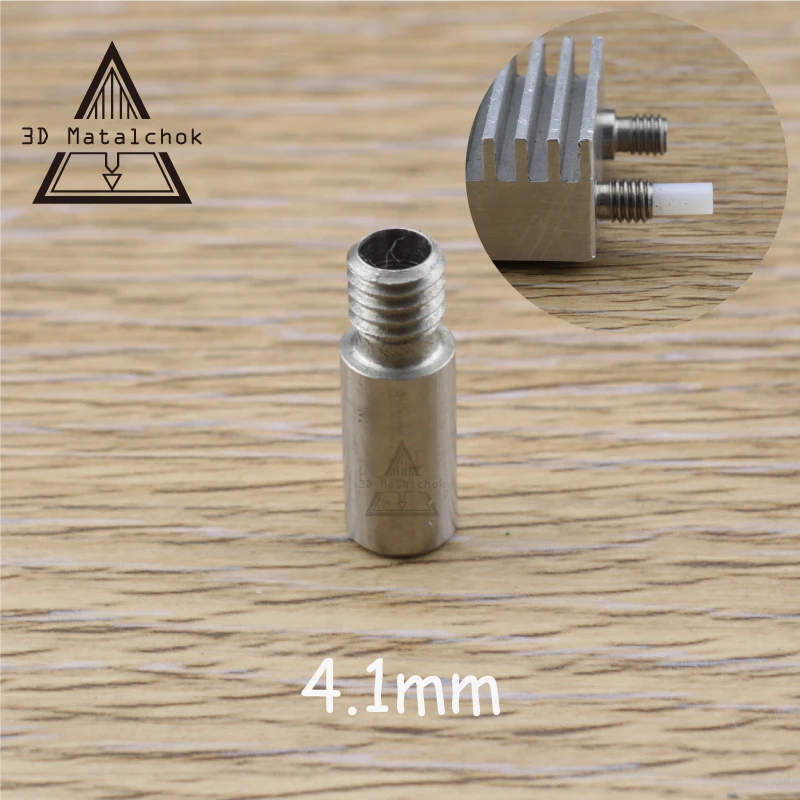 Запчасти для 3D принтера 2 шт. экструдер Chimera Тепловой разрыв V6 двойной hotend J head throat 1
