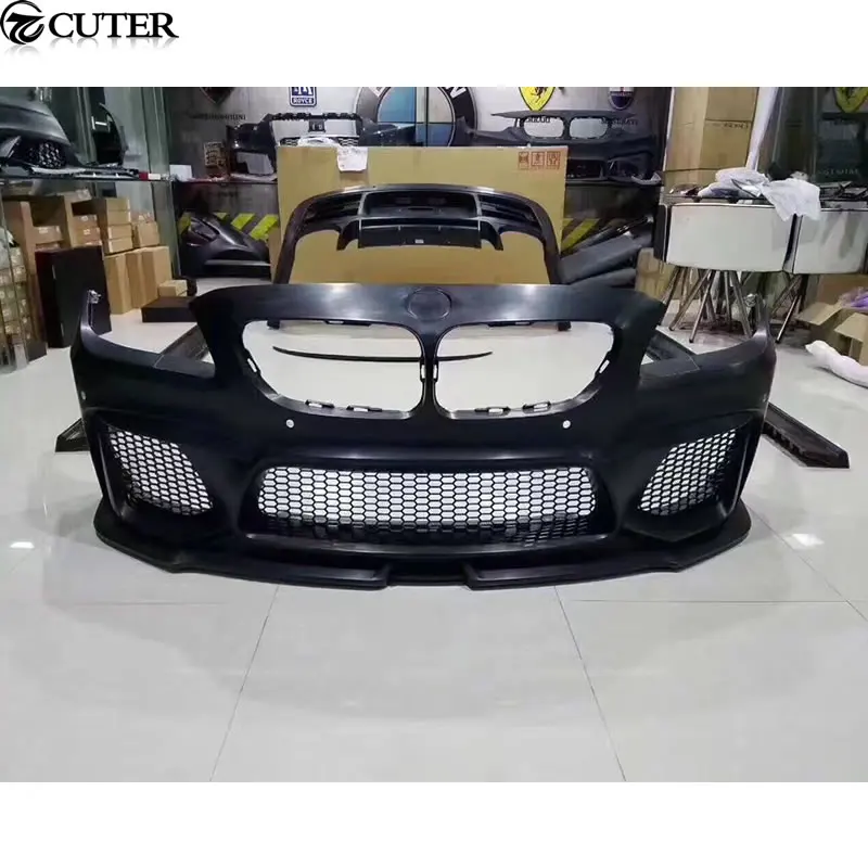 F06 F12 F13 6 Серия WD стиль кузова автомобиля комплект передний бампер задний боковые