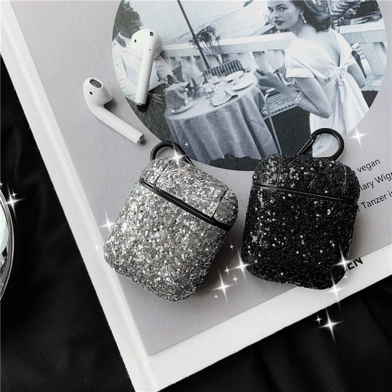 GlamPhoneCase Blingbling Блестящий Airpods1/2 поколение защитный чехол Apple беспроводная Bluetooth