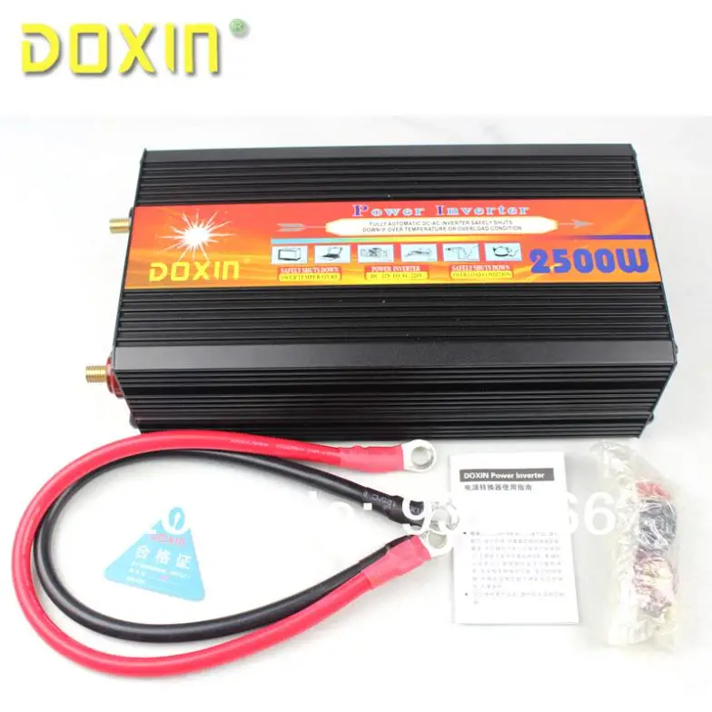 2500W DC 12V к AC 220V автомобильный инвертор Inversor Универсальный ST-N052 | Автомобили и