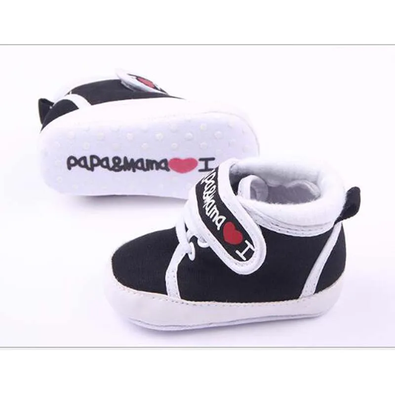 Новорожденные Prewalker мальчики девочки мягкая подошва Bebe Младенческая обувь