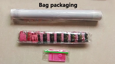 Bag packing DIY Полный Кубик Рубика картина, вышитая бисером Розы декоративная роспись ручной работы мозаика, алмазная вышивка - Цвет: Bag packing