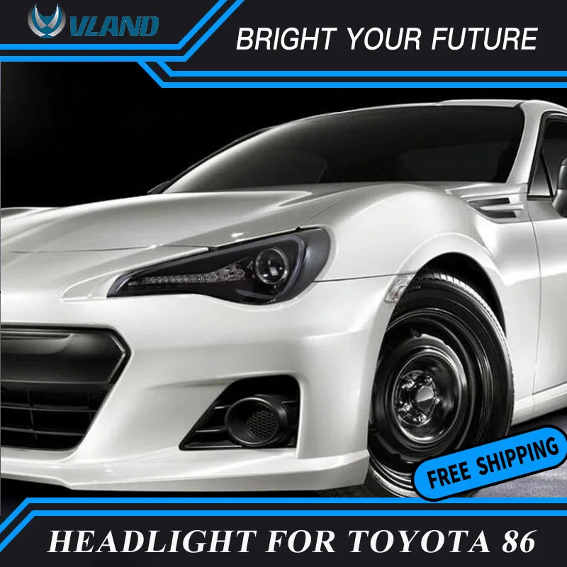 Автомобильная светодиодная лента передняя фара для FT86/GT86 фары BRZ 2012-2019 задние