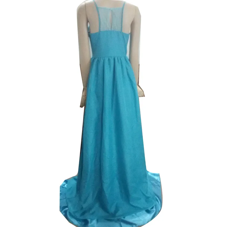 2018 longo vestido de festa женское элегантное кружевное лоскутное длинное вечернее платье в