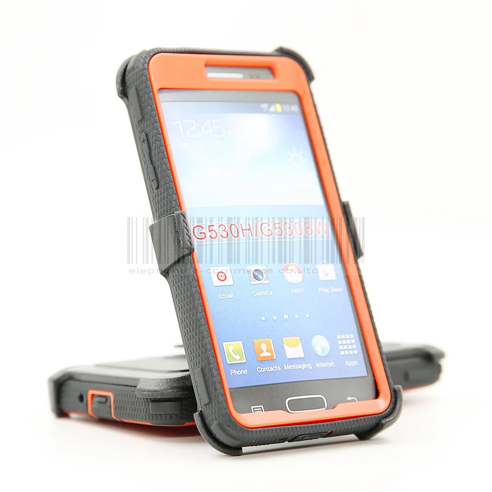 Бронированный Чехол-кобура + Зажим для ремня Samsung Galaxy Core Grand Prime/Note 5 8/S6 S7 Edge S8 Plus/On5 J1