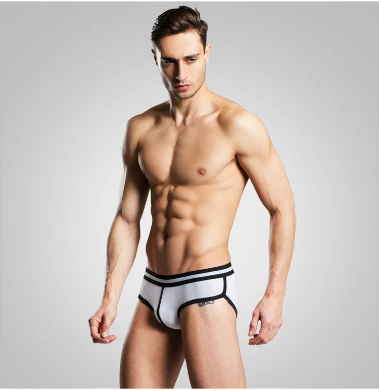 Дизайнерское сексуальное мужское нижнее белье с низкой талией дышащие мужские