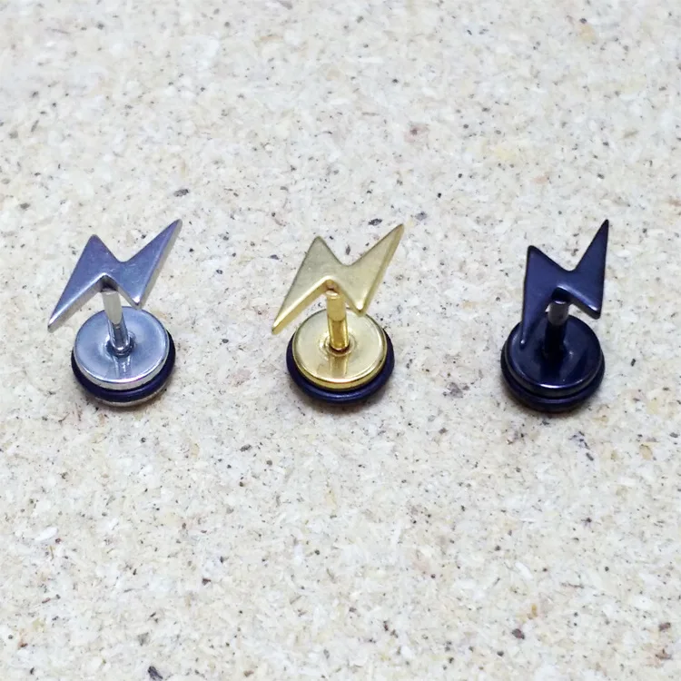 Модные мужские и женские носки Lightning Цвет золото покрытый черной титановой