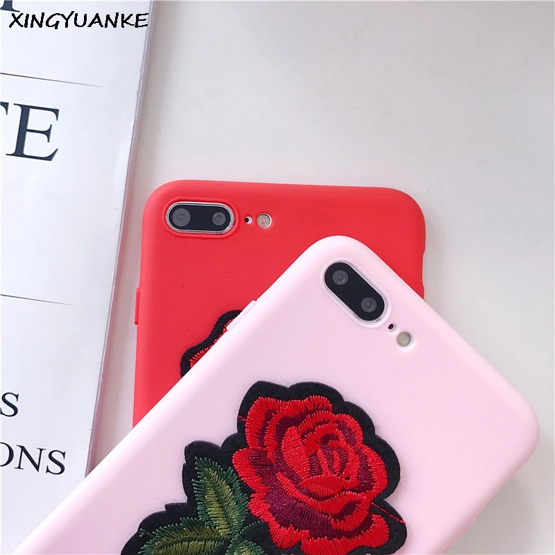 XINGYUANKE 3D Роскошные розы чехол для Xiaomi Redmi Note 5 Чехол милые цветочные Coque Pro