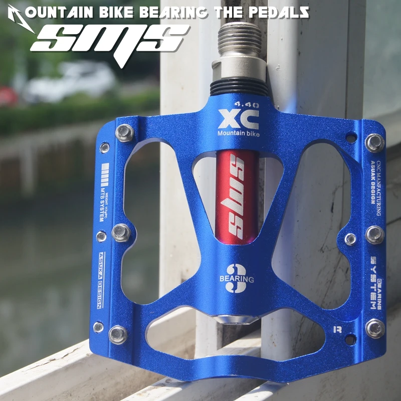 Профессиональные велосипедные педали bicicleta 1 пара сверхлегкие с 3 подшипниками MTB