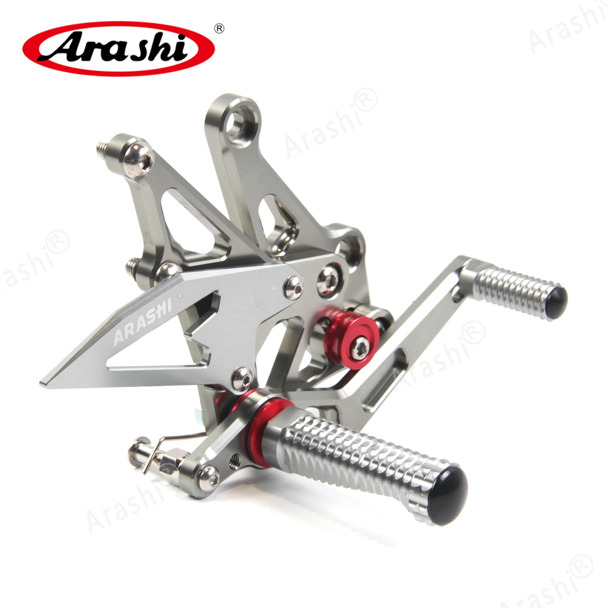 Arashi Z1000- CNC регулируемая подножка для KAWASAKI Z 1000 CNC Rearset подножки Z1000SX Ninja 1000
