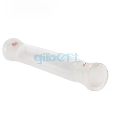 24/29 Both Ground Joint Glass Straight Connecting Adapter Tube Lab Glassware | Канцтовары для офиса и дома