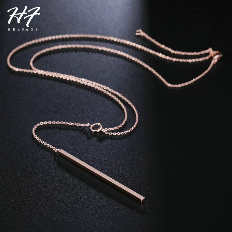 Лидер продаж простая подвеска и ожерелье для женщин длинная цепочка из звеньев