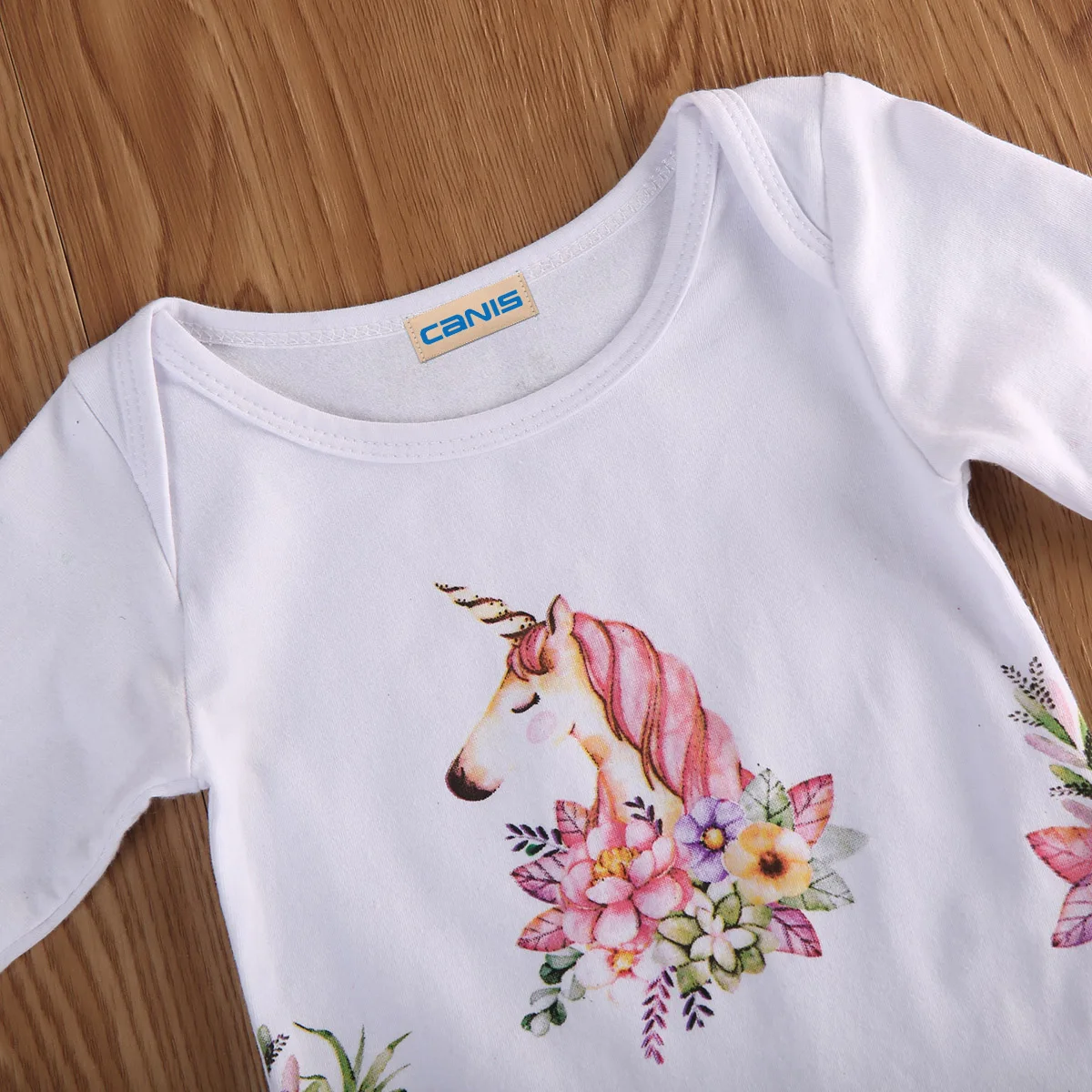 2018 комбинезон с единорогом для новорожденных девочек и мальчиков одежда горячая