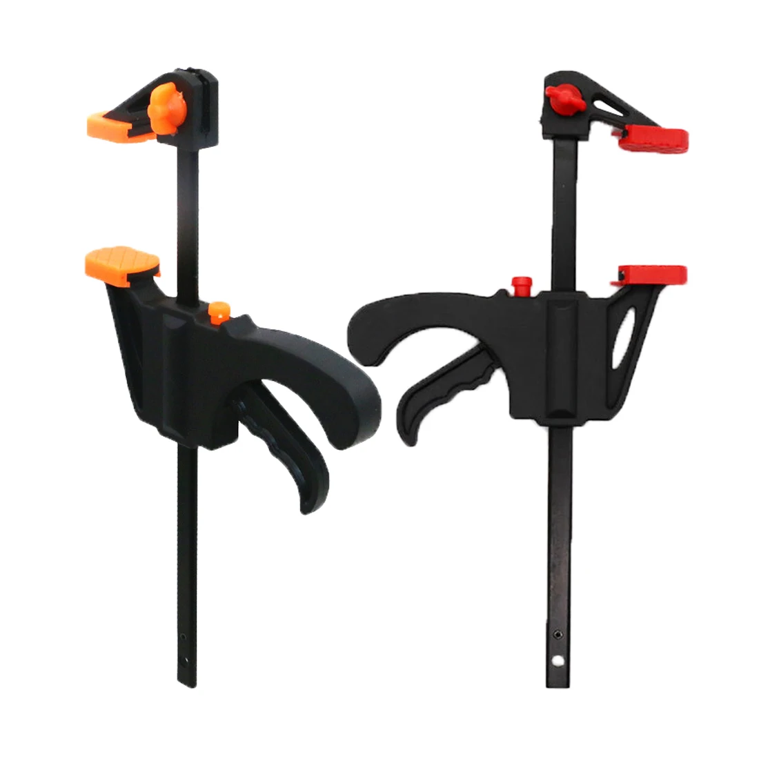 

Hand Tools 4 Inch/ 6 Inch Wood-Working Bar Clamp Quick Ratchet Release Speed Squeeze DIY Tool Color Random