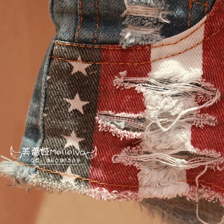 Новые Модные женские сексуальные короткие джинсы винтажные джинсовые шорты с