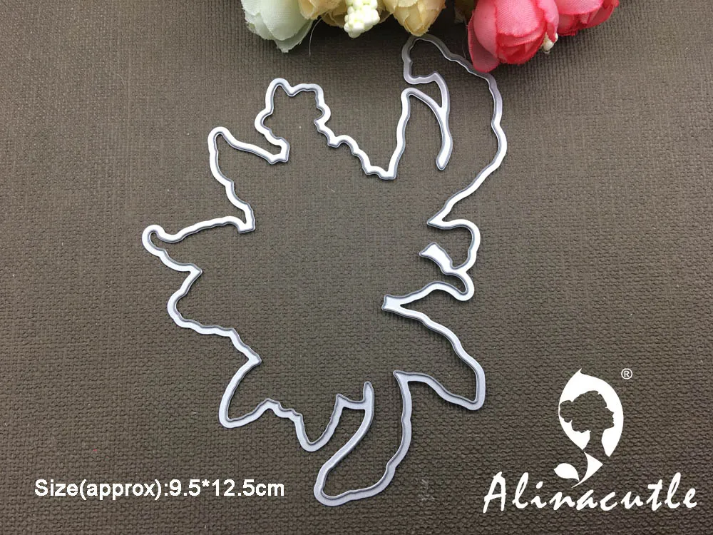 AlinaCraft прозрачные штампы для резки металла цветочные цветы скрапбукинга