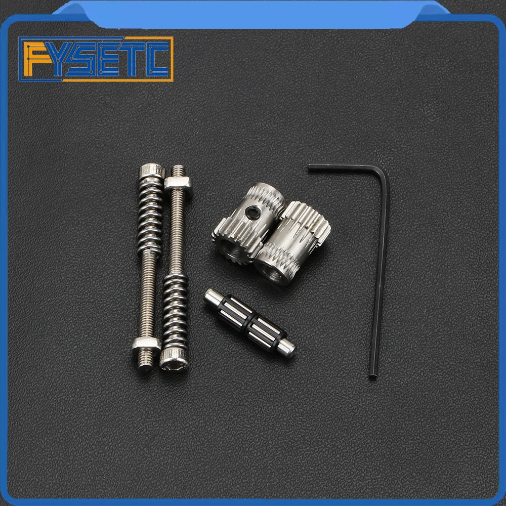 Prusa i3 mk2/mk2.5/mk3 3D принтер экструдер приводные шестерни Btech двойные с 2 Пружина