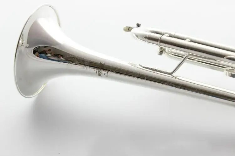 Латунный Bb Труба высокого качества с посеребренным покрытием профессиональные