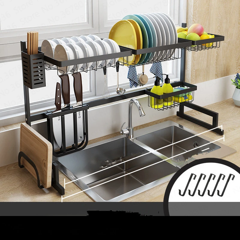 304 полка для посуды из нержавеющей стали сливная посуда принадлежности хранения